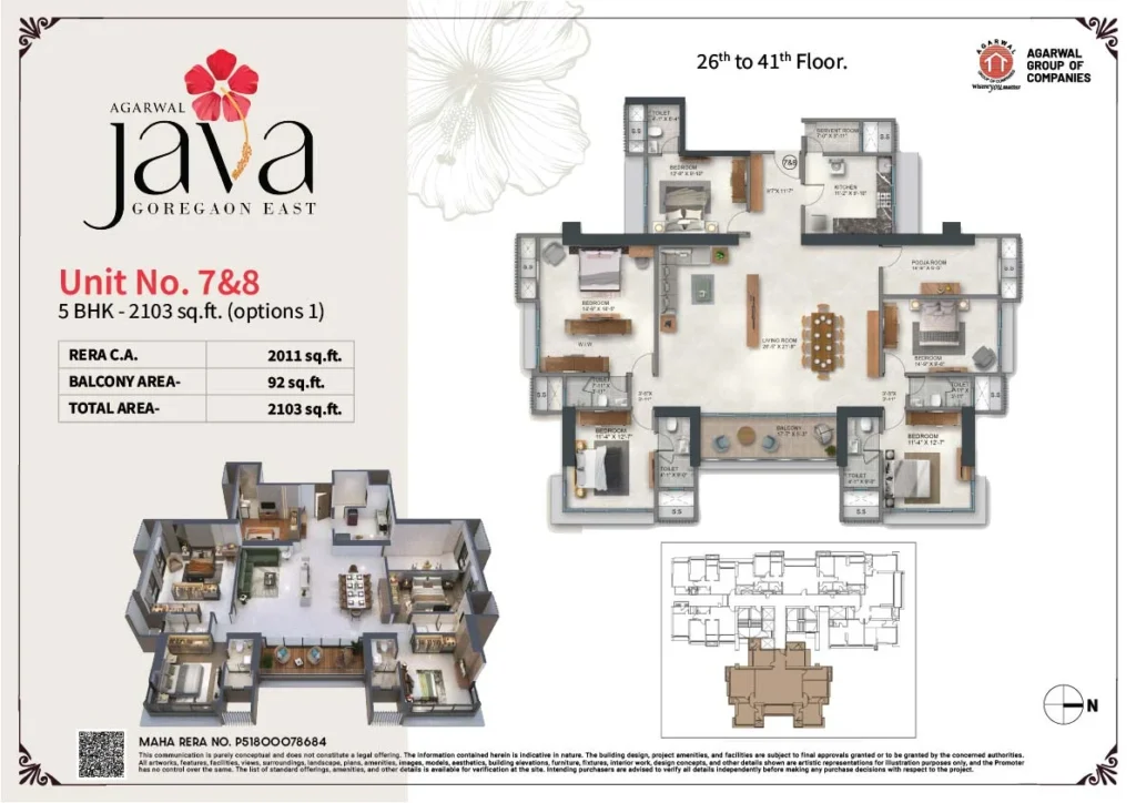 2103-Sq.-Ft.-5BHK-Apartment-Layout-in-Agarwal-Java-Goregaon-East