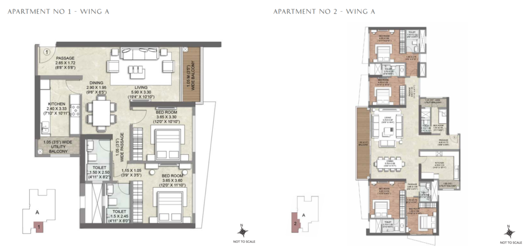 Kalpataru Radiance 2BHK & 4BHK